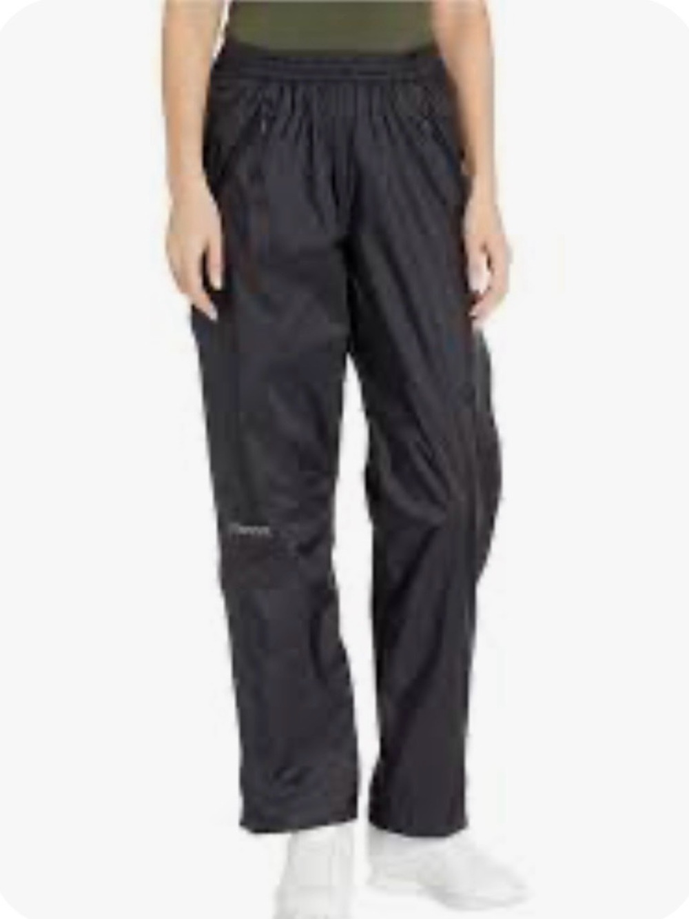 Marmot Women’s Rain Pant Hiking Camping Black Sports Outdoors Size Medium - Picture 2 of 16
